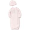 Little Me Baby Girls’ 2-Piece Nightgown and Cap Set