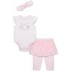 Little Me Baby Girls’ Tutu Skirt and Legging Set, 3-12 Months(Blushing Pink)