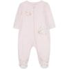 Little Me Clothes for Baby Girls’ 100% Cotton Scratch-Free Tag Footie Sleeper, Preemie to 9 Months(Sweet Kitties)