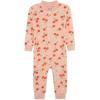 Little Me Clothes for Baby Girls’ Zip Front Pajama Footies, 12-24 Months(Peach)