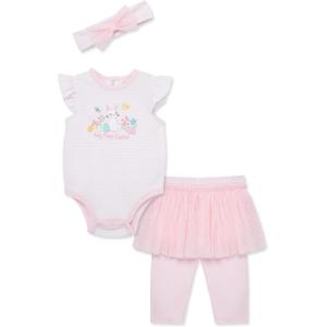 Little Me Baby Girls’ Tutu Skirt and Legging Set, 3-12 Months(Blushing Pink)