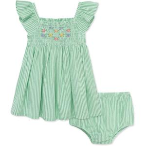 Little Me Clothes for Baby Girls’ Knit Dress and Cardigan Sets, 12 Months – 4 Toddler(Floral)