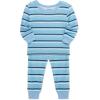 Little Me Clothes for Baby Boys’ 2-Pack Bamboo Pajama Set, 12 Months – 4Toddler(Insignia Blue/Placid Blue)