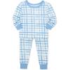 Little Me Clothes for Baby Boys’ 2-Pack Bamboo Pajama Set, 12 Months – 4Toddler(Whisper White/Mistletoe)