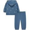 Little Me Clothes for Baby Boys’ Hoodie and Pant Set, 2-4 Toddler(Copen Blue Safari)