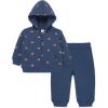 Little Me Clothes for Baby Boys’ Hoodie and Pant Set, 2-4 Toddler(Insignia Blue)