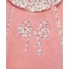 Little Me Clothes for Baby Boys’ and Girls’ Velour Footie Sleeper Rompers(Quartz Pink/Multicolor)