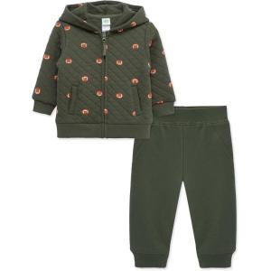 Little Me Clothes for Baby Boys’ Hoodie and Pant Set, 2-4 Toddler(Beetle Football)
