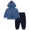 Little Me Clothes for Baby Boy’s 2-Piece Hoodie and Pant Sets, 12 Months – 4T(Blue)