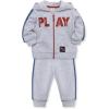 Little Me Clothes for Baby Boy’s 2-Piece Hoodie and Pant Sets, 12 Months – 4T(Grey)
