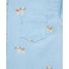 Little Me Clothes for Baby Boys’ Woven Pant and Shirt Set, 3 Months – 4T(Oyster Grey/Blue Bell)