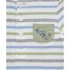 Little Me Clothes for Baby Boys’ Knit Short and Bodysuit Set, 3 Months – 12 Months(Reseda Green)
