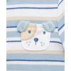 Little Me Clothes for Baby Boys’ Knit Short and Bodysuit Set, 3 Months – 12 Months(Smoke Grey/Fog Blue)