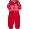 Little Me Clothes for Baby Gender Neutral Holiday Reindeer Bodysuit and Pant Set, 3 Months to 12 Months(Reindeer Christmas Red)