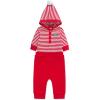 Little Me Clothes for Baby Gender Neutral Holiday Reindeer Bodysuit and Pant Set, 3 Months to 12 Months(Santa Red)