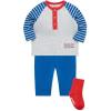 Little Me Baby Boys’ Jogger Set, 3-12 Months(Blue)