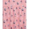 Little Me Clothes for Baby Girls’ 2-Pack Rompers, 3 Months – 12 Months(Pink Multi Sailboats)