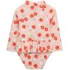 Little Me Clothes for Baby Girls’ Full Coverage Rash Guard, 6 Months – 4 Toddler(Chrystal Rose/Pink)