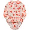 Little Me Clothes for Baby Girls’ Full Coverage Rash Guard, 6 Months – 4 Toddler(Chrystal Rose/Pink)