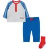 Little Me Baby Boys’ Jogger Set, 3-12 Months(Blue)