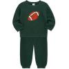 Little Me Clothes for Baby Boys’ and Girls’ Fall Cold Weather Sweater and Pant Sets, 3 Months to 4 Toddler(Hunter Green)