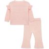 Little Me Clothes for Baby Boys’ and Girls’ Fall Cold Weather Sweater and Pant Sets, 3 Months to 4 Toddler(Pearl Blush)
