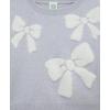 Little Me Clothes for Baby Boys’ and Girls’ Fall Cold Weather Sweater and Pant Sets, 3 Months to 4 Toddler(Sky Mist Grey)