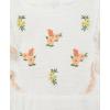 Little Me Clothes for Baby Girls’ 100% Cotton Gauze Bubble and Coordinating Headband Set, 3 Months to 12 Months(Marsmallow/Peach Pearl)