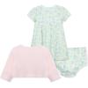 Little Me Baby Girls’ Cardigan, Dress and Panty Sets, 3-12 Months