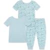Little Me Clothes for Baby Girls’ 3-Piece Pajamas, 12 Months – 4 Toddler