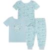 Little Me Clothes for Baby Girls’ 3-Piece Pajamas, 12 Months – 4 Toddler
