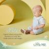 Little Me Baby Boy Shortall Set – 2-Piece, Tee Shirt and Overall Shorts, Cute and Comfy Outfits, Blue Stripe Sailboat, 6 Months