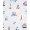 Little Me Baby Boys 2-pack of Rompers(Blue Bell/Multi)