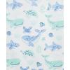 Little Me Baby Boys 2-pack of Rompers(Placid Blue/Multi)