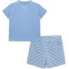 Little Me Clothes for Baby Boys’ Terry Short and Polo Shirt Set, 12 Months – 4 Toddler(Della Robbia Blue)