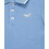 Little Me Clothes for Baby Boys’ Terry Short and Polo Shirt Set, 12 Months – 4 Toddler(Della Robbia Blue)