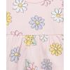 Little Me Clothes for Baby Girls’ Popover Bodysuit Dress and Headband Set, 3-12 Months(Cherry Blossom/Multi)