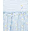 Little Me Clothes for Baby Girls’ Popover Bodysuit Dress and Headband Set, 3-12 Months(Nantucket Breeze)