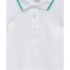 Little Me Baby Boy Shortall Set – 2-Piece, Tee Shirt and Overall Shorts, Cute and Comfy Outfits(Bright Green/White Polo)