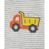 Little Me Baby Boys 2-pack of Rompers(Soft Gray/Multi)