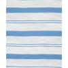 Little Me Baby-Boys 2-piece Gauze Tee Shirt and Shortall Set, 3 to 12 Months(Silver Lake Blue/Marshmallow)