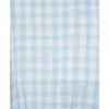 Little Me Clothes for Baby Boys’ Gauze Sunsuit and Hat Set, 3 to 12 Months(Chambray Blue)