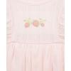 Little Me Clothes for Baby Girls’ Popover Bodysuit Dress and Headband Set, 3-12 Months(Barely Pink Strawberry)