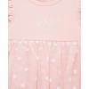 Little Me Clothes for Baby Girls’ Popover Bodysuit Dress and Headband Set, 3-12 Months(Pink Almond)