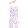Little Me Baby Girls’ Bodysuit and Pant Set, 3-12 Months
