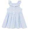 Little Me Clothes for Baby Girls’ Sundress with Panty, 12 Months – 4 Toddler(Placid Blue)