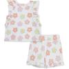 Little Me Clothes for Baby Girls’ Knit Play Sets, 12 Months – 4 Toddlers(Ivory)