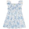 Little Me Clothes for Baby Girls’ Sundress with Panty, 12 Months – 4 Toddler(Blue/Multi)