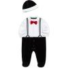 Little Me Clothes for Baby Boys’ Fancy Dress Party Pups Assorted Set, 3 Months to 9 Months(Black/White)