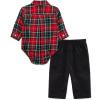 Little Me Clothes for Baby Boys’ Fancy Dress Party Pups Assorted Set, 3 Months to 9 Months(Red/Black)